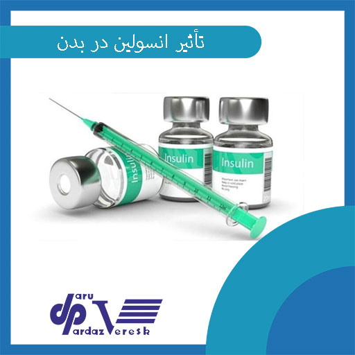 تأثیر انسولین در بدن